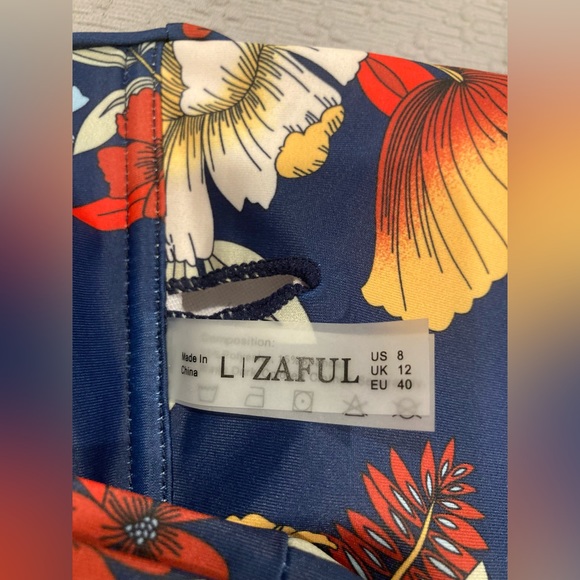 ZAFUL Floral Bandeau Bikini Set 8 - Picture 6 of 10